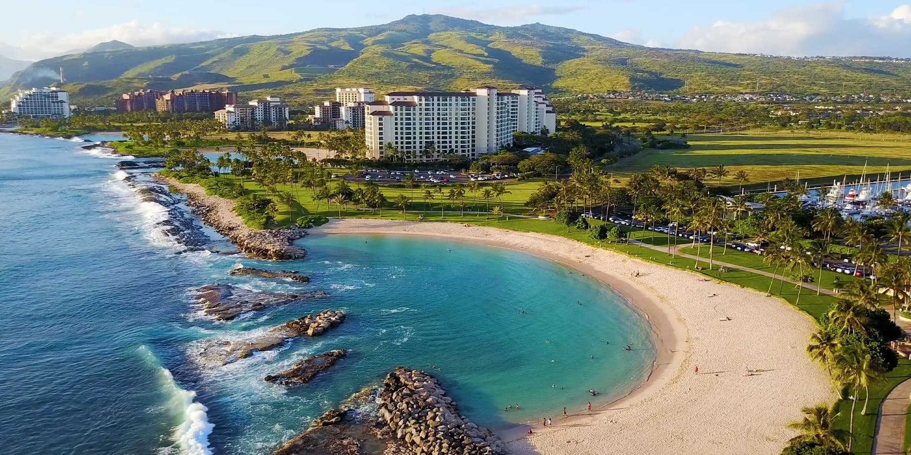 Ko Olina resort coastline